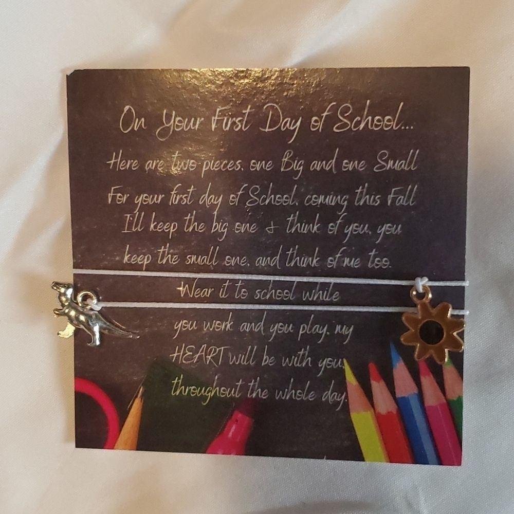 NEW BACK TO SCHOOL MOTHER/SON BRACELETS